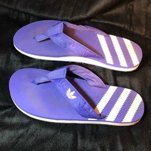 Adidas Originals Women’s Purple Flip Flops